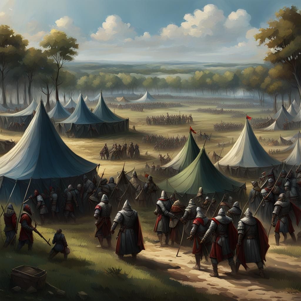 Renaissance Tournament: Dark Fantasy Concept Art