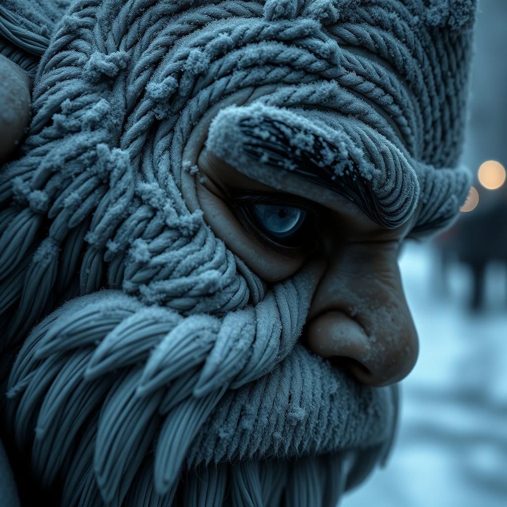 Hyperrealistic Truth: A Moody, Cinematic Composition