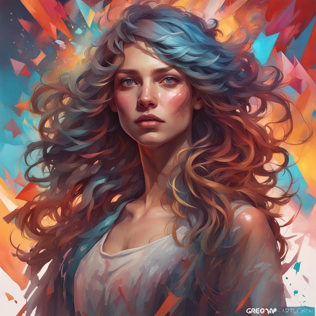 Hyperdetailed Portrait with Dynamic Lighting