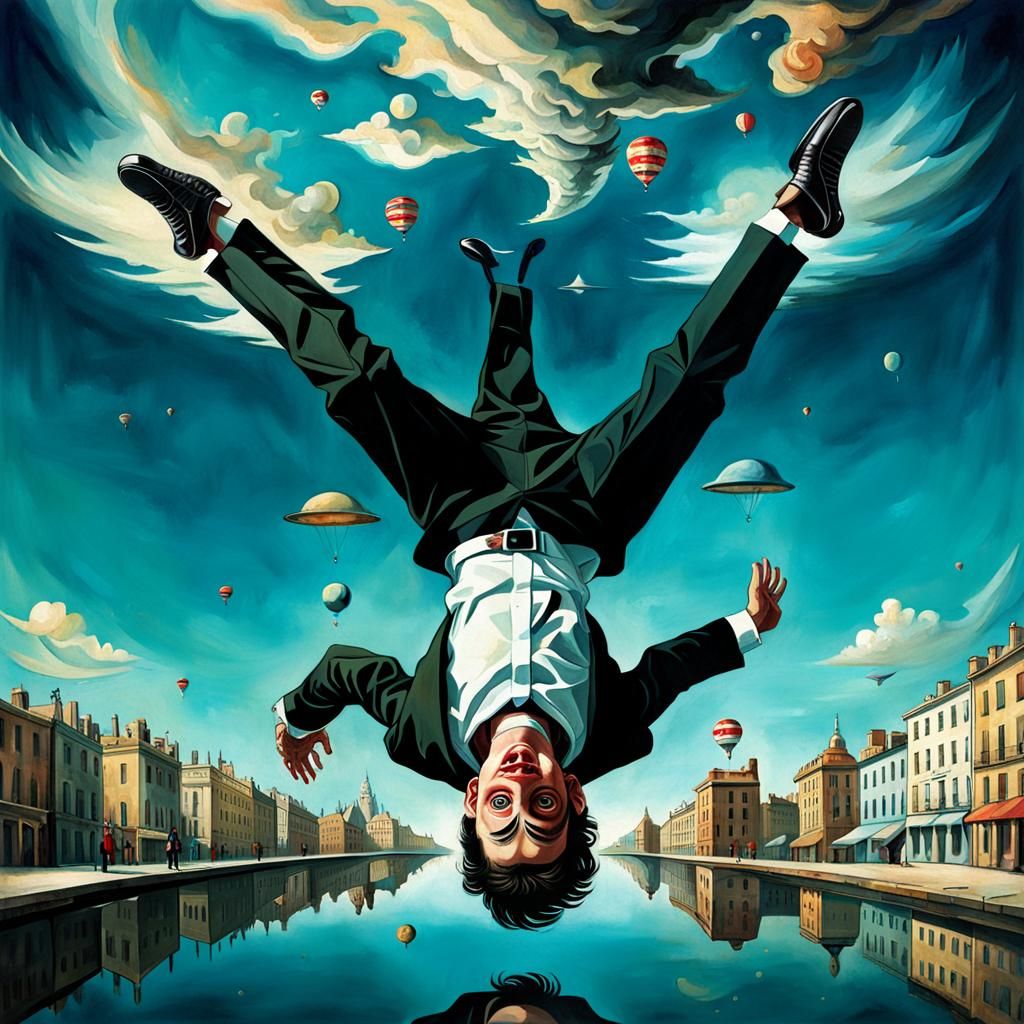 Upside-Down Surrealism: A Dreamlike World
