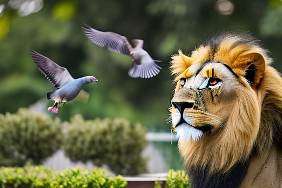 OK Who put the cat among the pigeons?