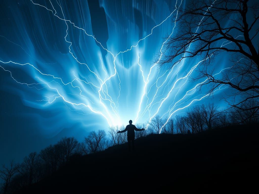 Abstract Phenomenon Generated by AI