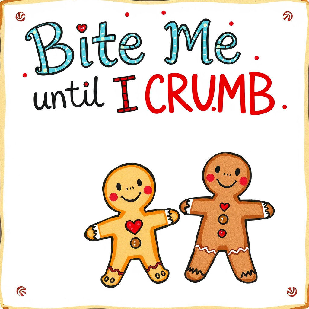 Whimsical Gingerbread Sign Inspired by Children's Books