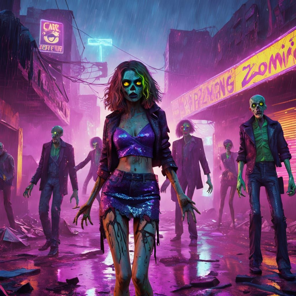 Stylist disco zombies