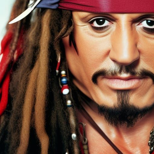 Stallone as Sparrow: Professional Portrait Photography