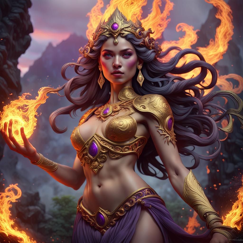 Daraga Volcano Goddess #2 (PH)