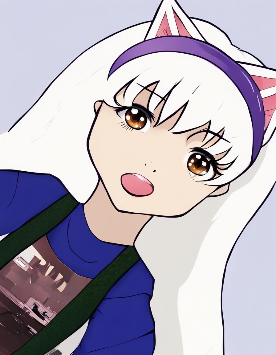 Anime Girl Digital Art