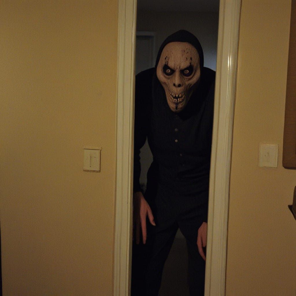 Boogeyman Sneaks into Bedroom at Night