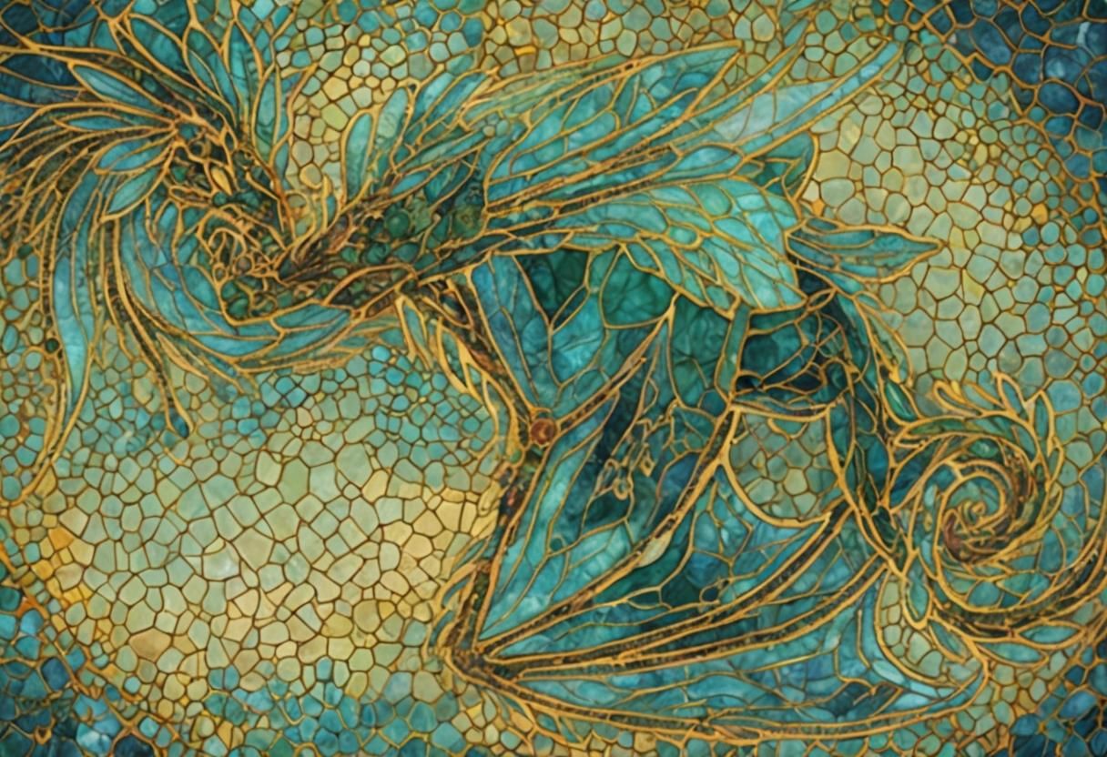 Abstract Fractal Pattern Generated by AI