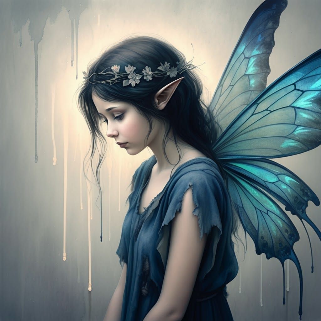 Even fairys can be sad