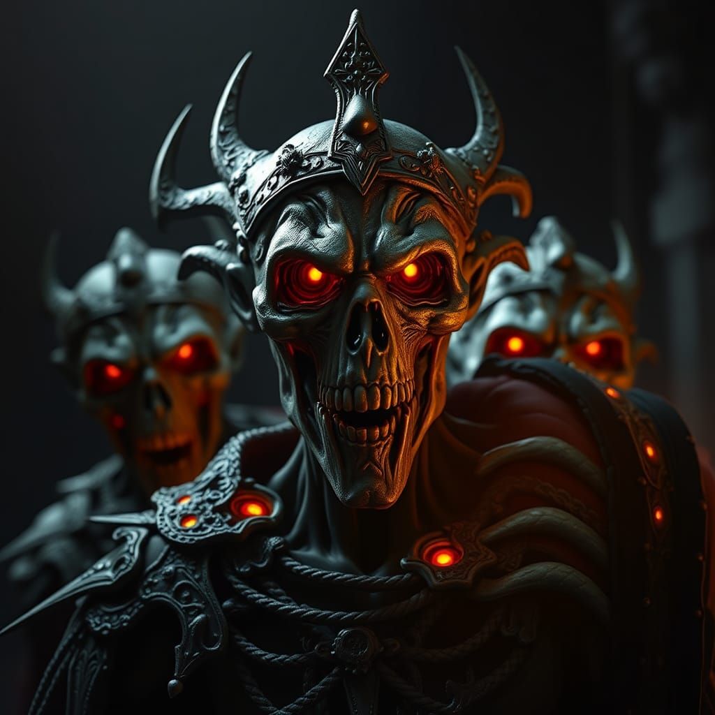Warhammer Crypt Ghouls Portrait in Unreal Engine 5