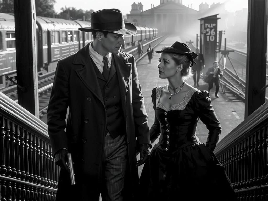 "You weren't really going to use that gun, were you?"