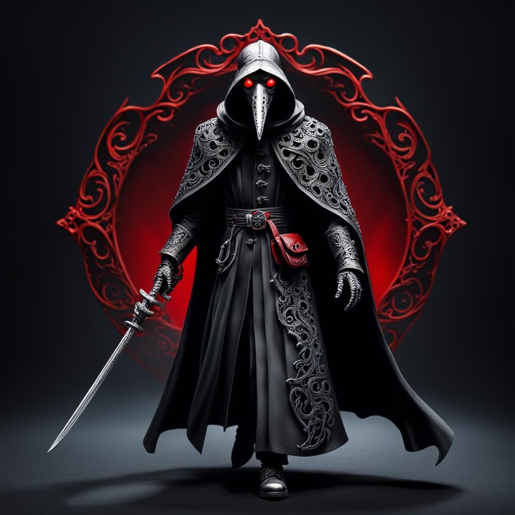 Filigree Plague Doctor of Shadows