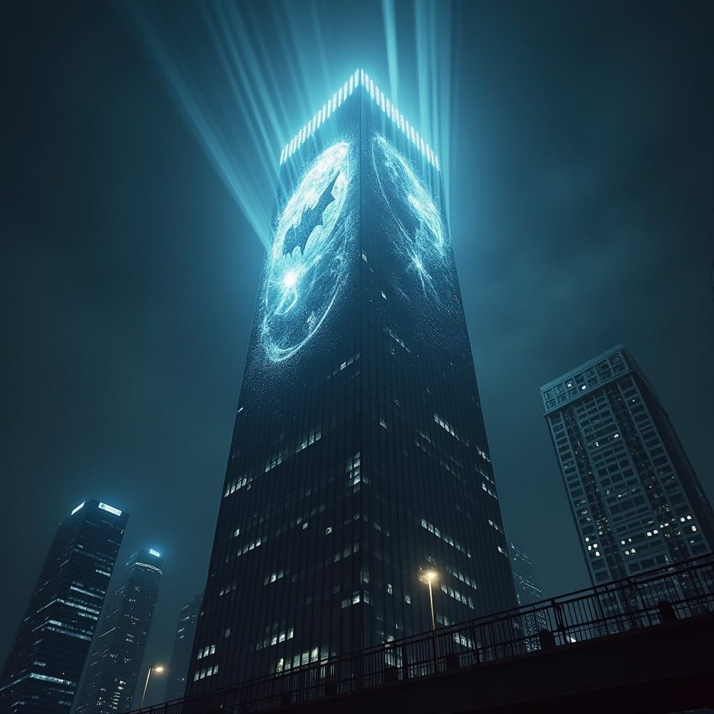 Gotham City Dreamscape Awaits in Cyberpunk Noir