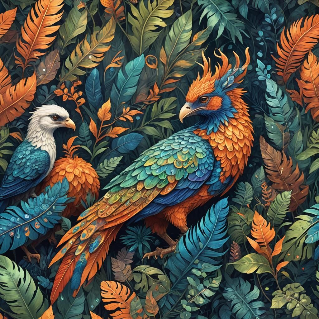 Exotic Animals in Terra Ultima: Digital Concept Art