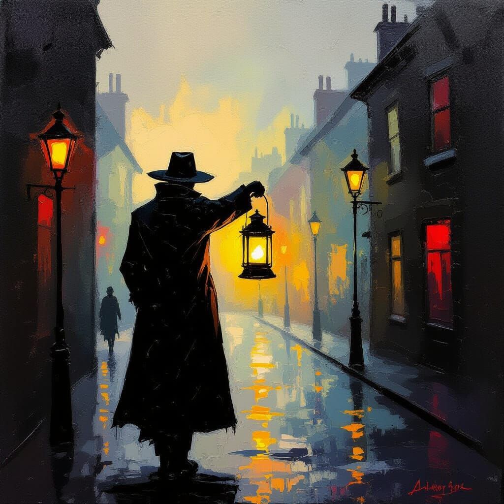 Lantern in the Dark: Impasto Encaustic Painting