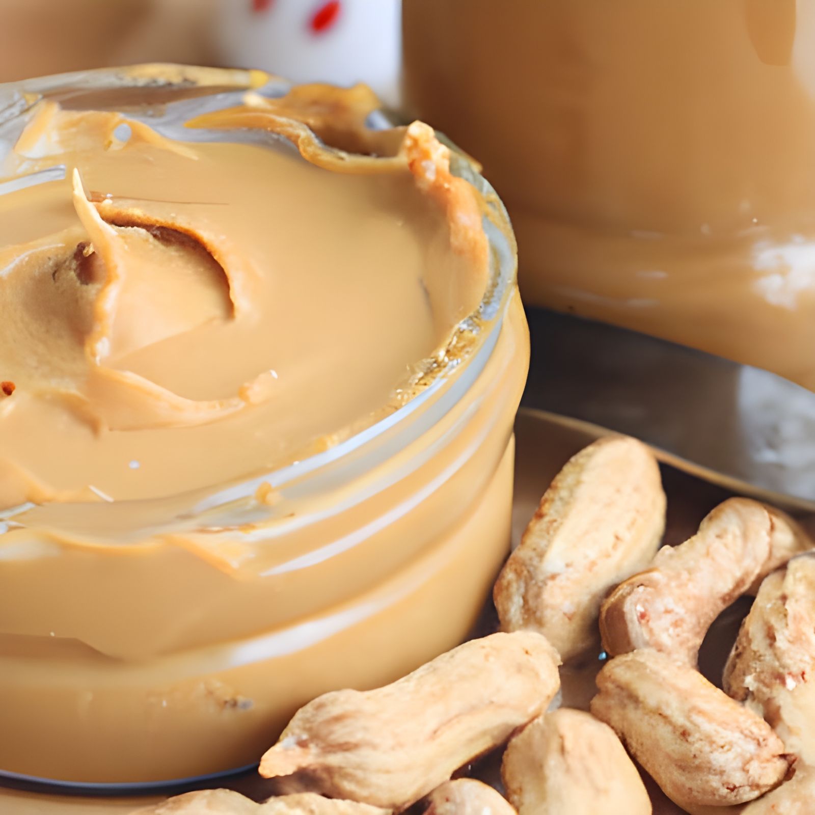 Simple Peanut Butter Still Life