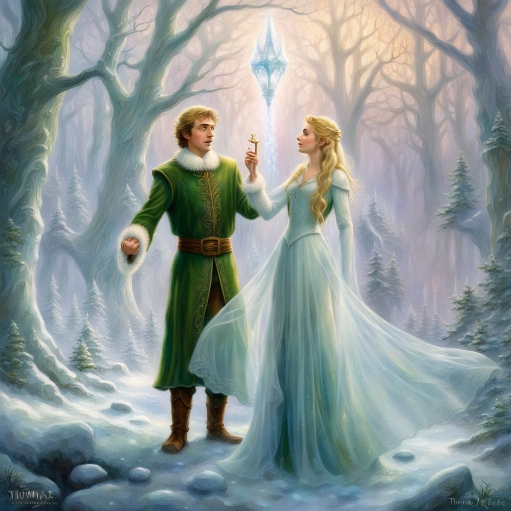 Buddy the Elf and Galadriel's Icy Forest Incantation