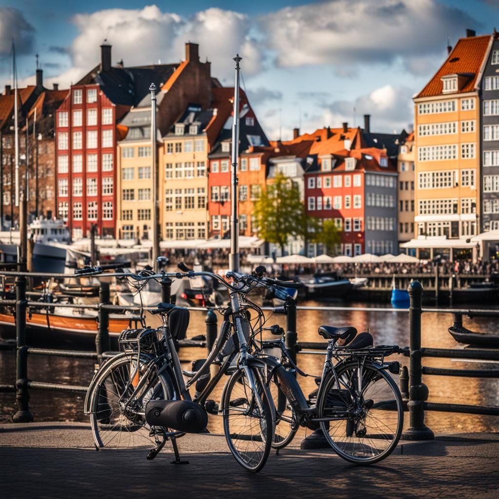 Copenhagen Cityscape in Professional Photography