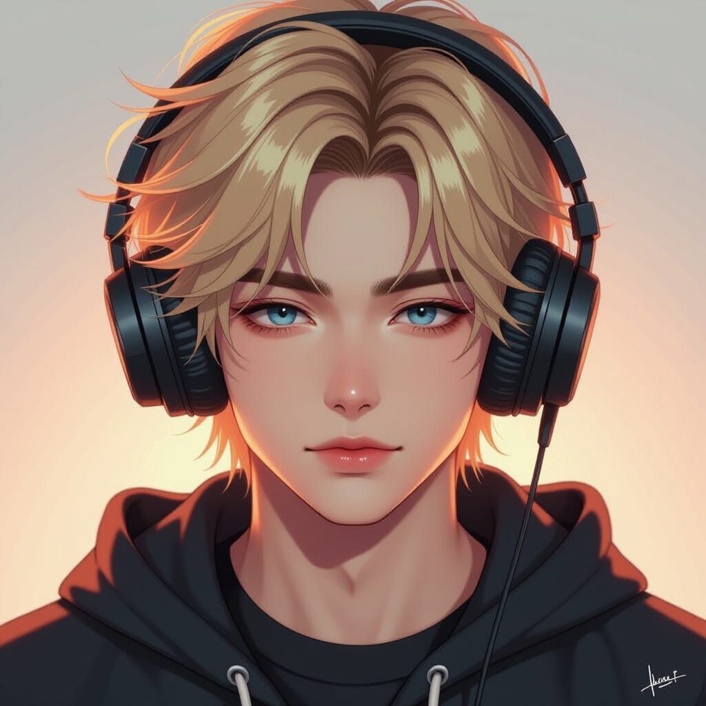 Photorealistic Bang from Stray Kids Close-Up Portrait