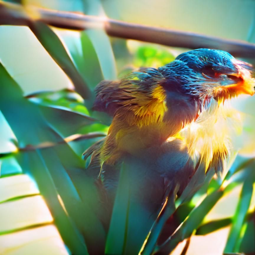 Stunning Bird Portrait in 8k Resolution