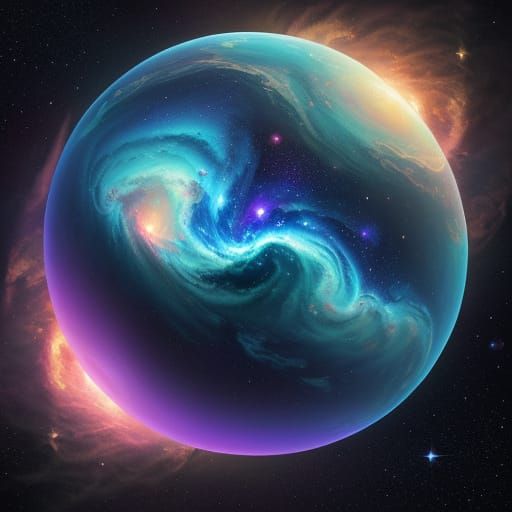 Ethereal Dreamscapes in Vibrant Oil Painting Style