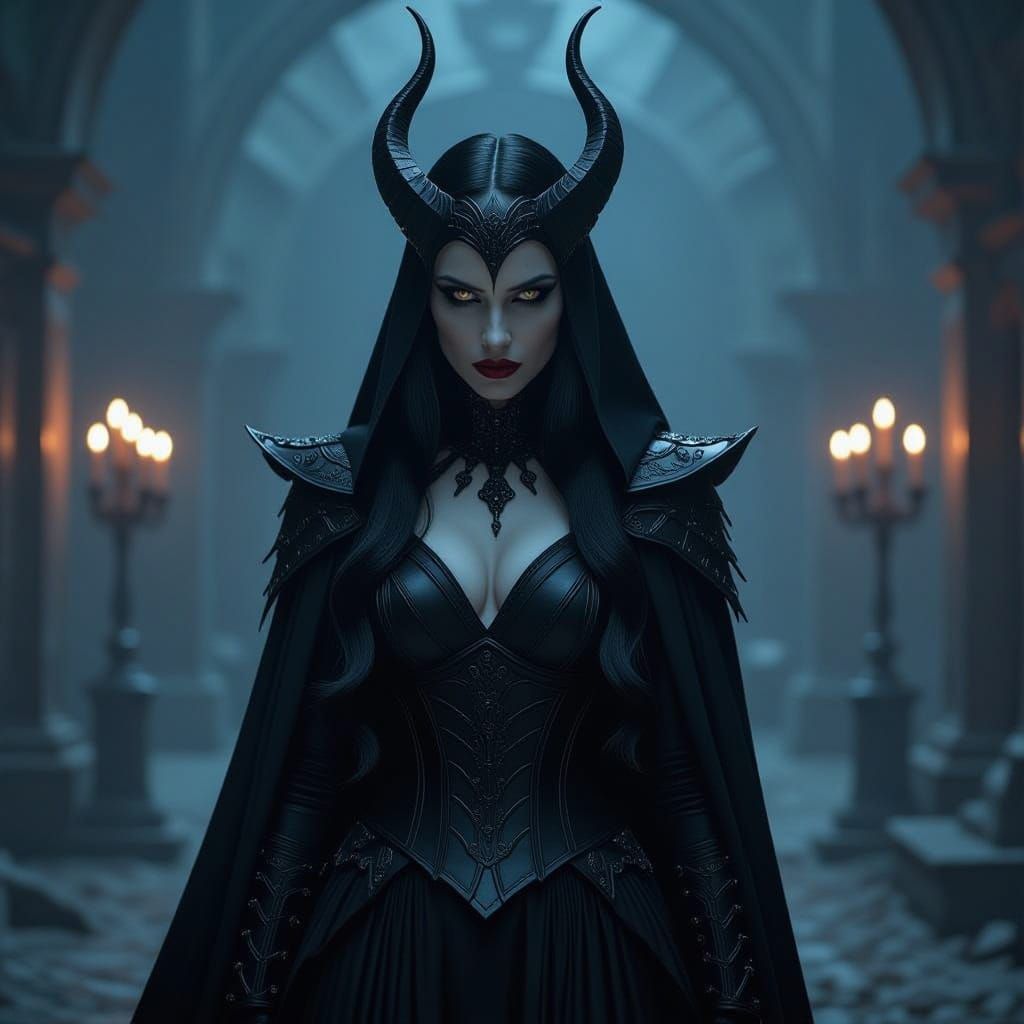 Hela: Goddess of Death in Cinematic Scene