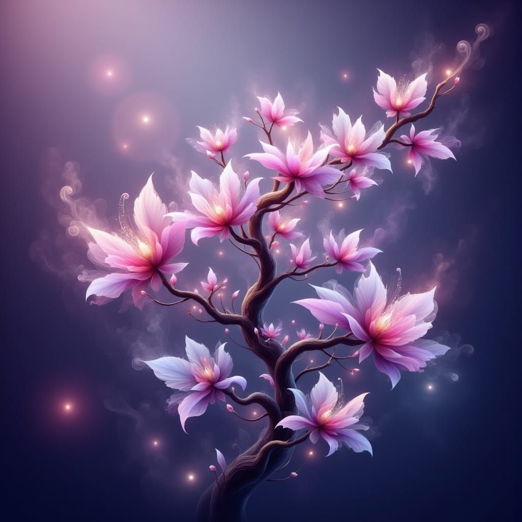 Ethereal Blossom in Dreamy Springtime