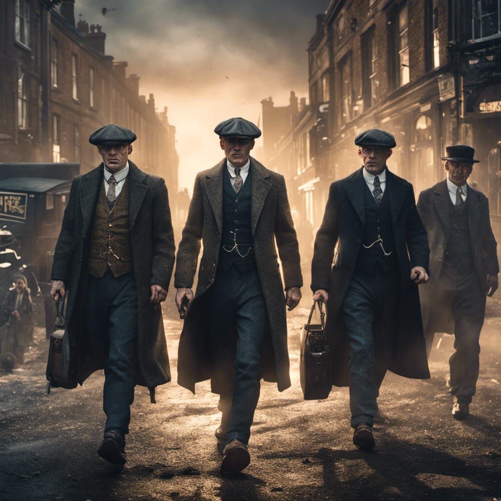 Peaky Blinders crime gang