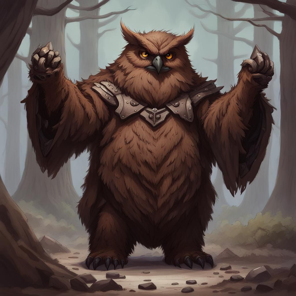 Owlbear Judge in Court