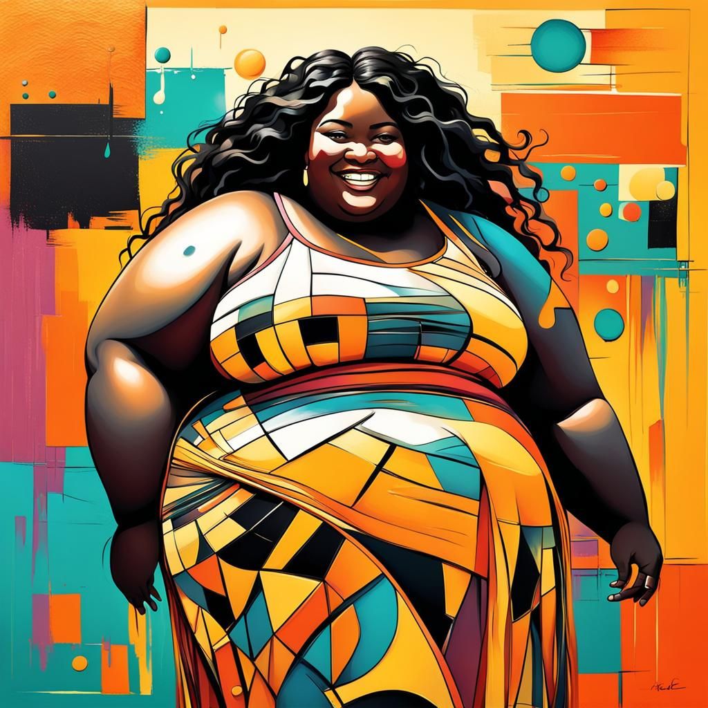 Voluptuous Black Goddess with Unforgettable Smile