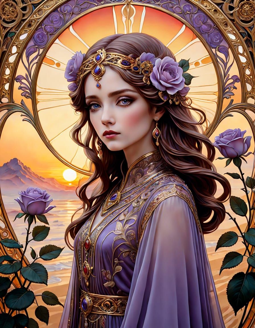 Blue Moon Rose