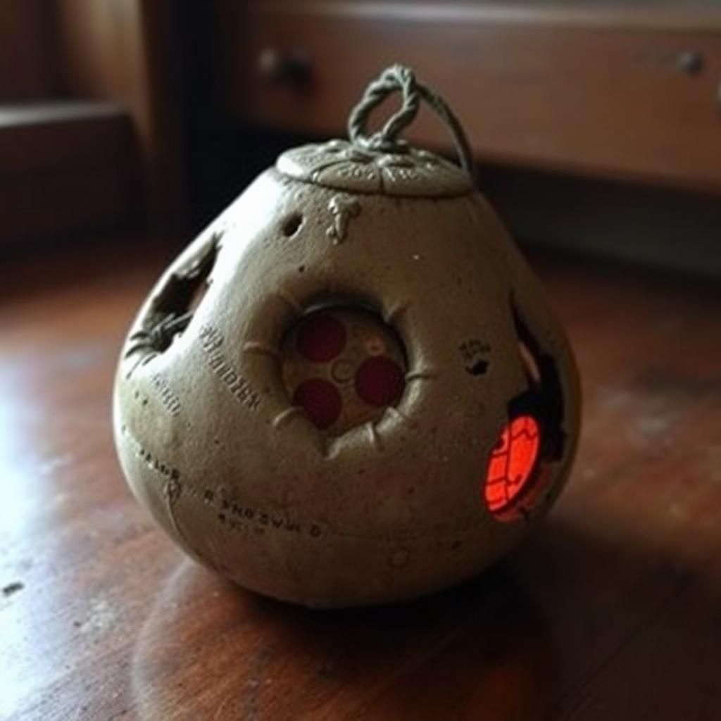 Sinister Glowing Object Found in Attic