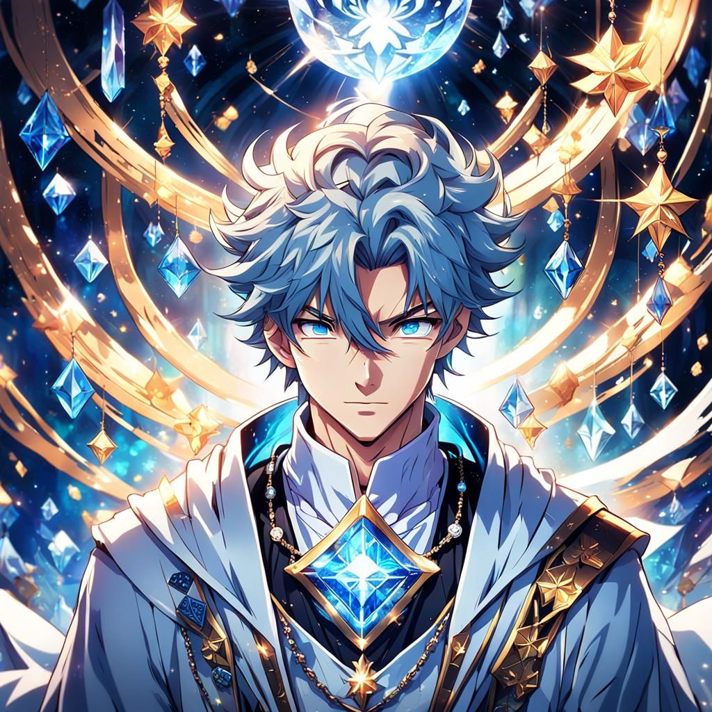 Anime Portrait of Artem in Divine Light