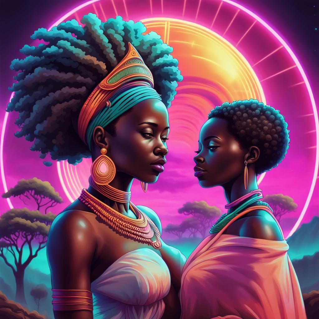 African Ancestors Empowering a Single Mom