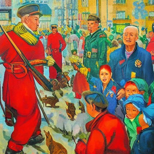Socialist Realism: Rabbit Speaks to the People