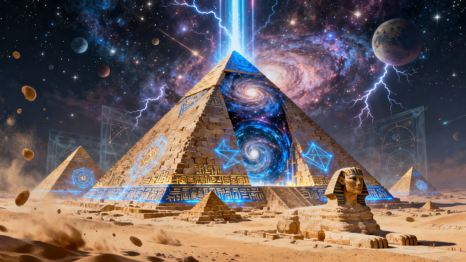 Great Pyramid Portal to Cosmic Vortex