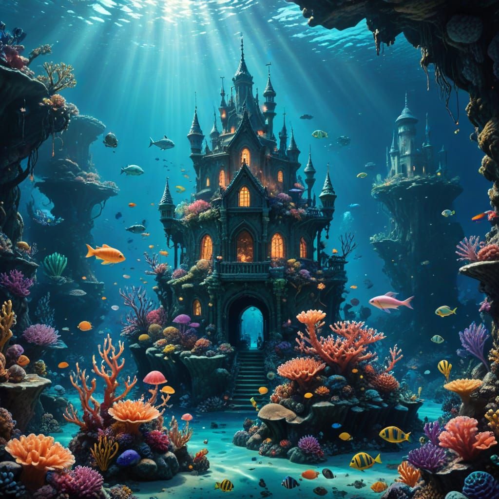 An underwater kingdom