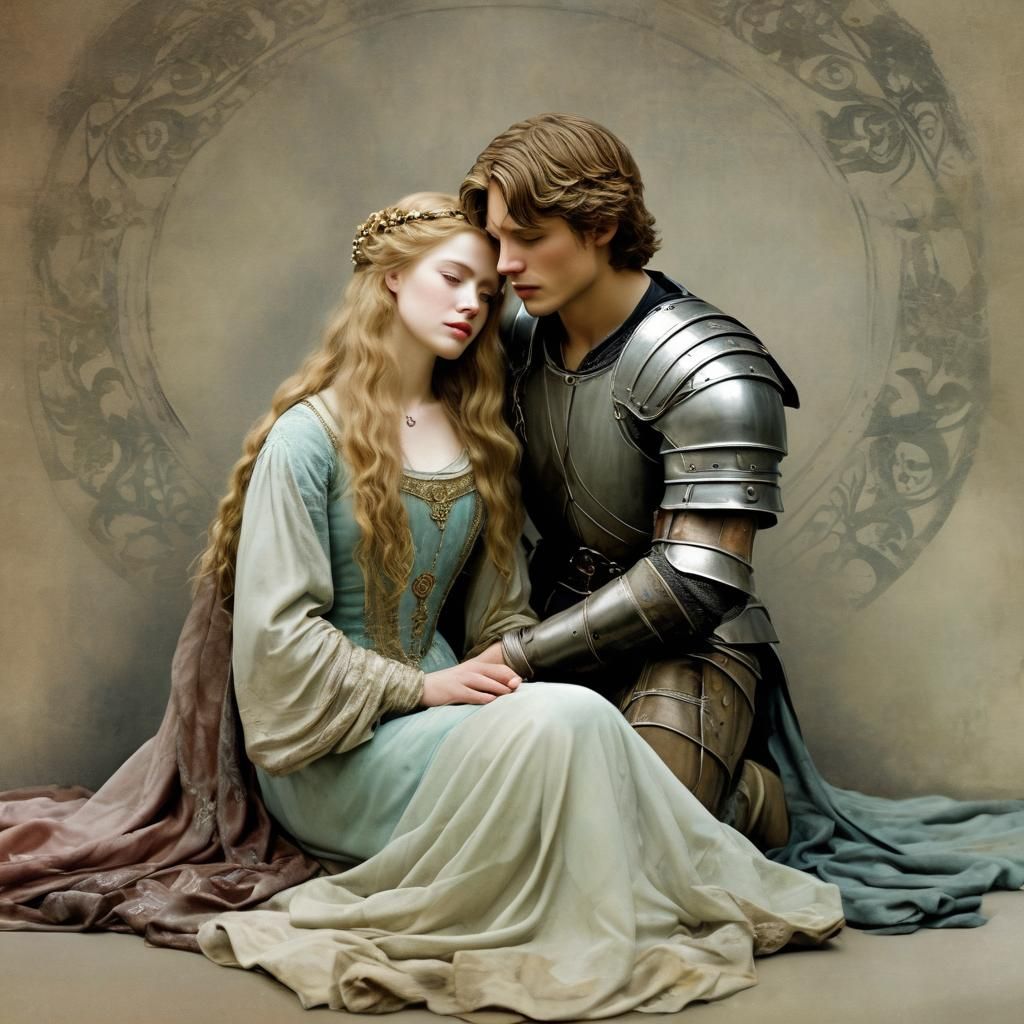 Isolde and Tristan AI Generated Image