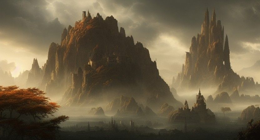 Epic Cinematic Digital Matte Painting