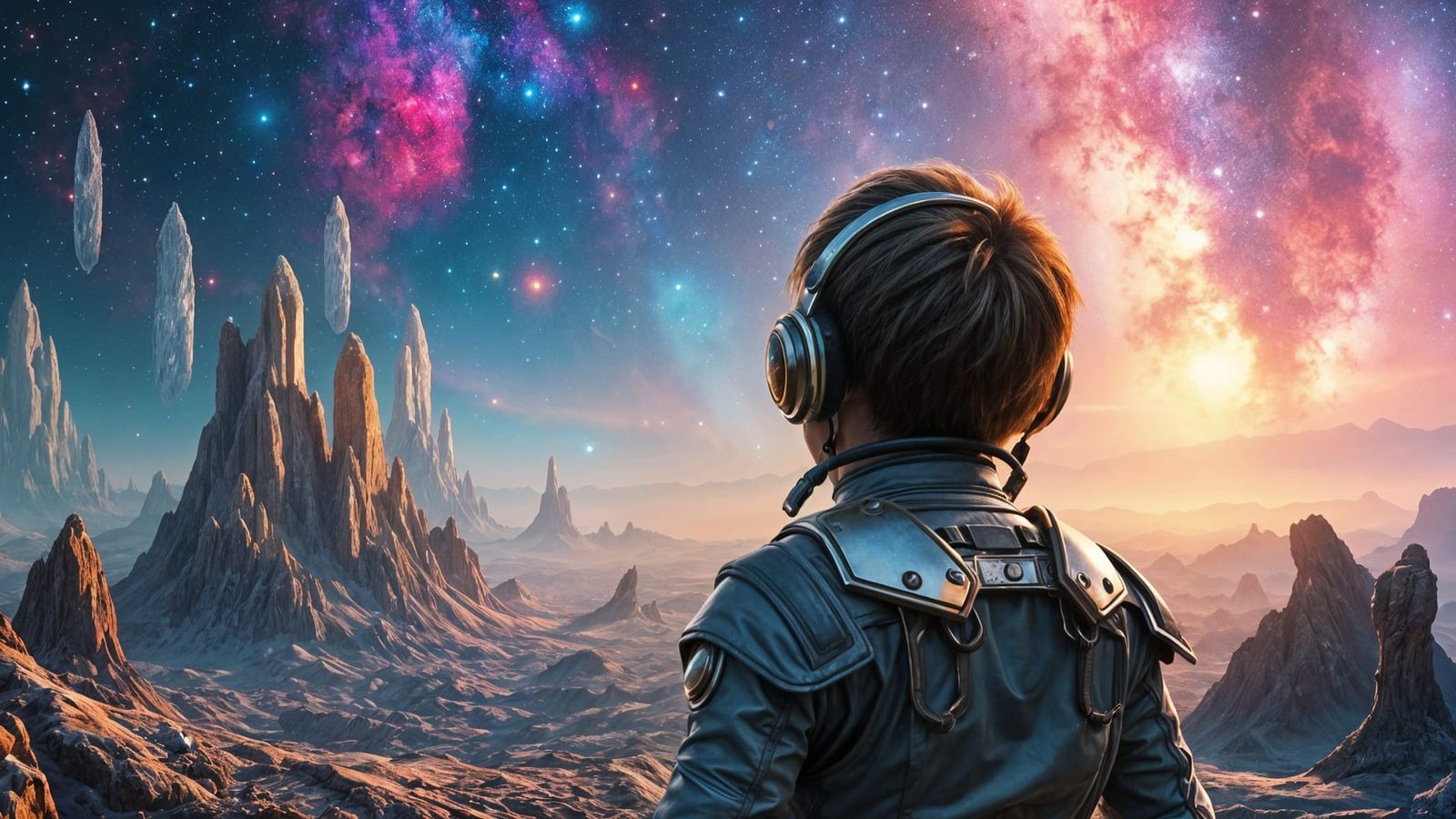 Cosmic Explorer Discovers Shimmering Crystal Mountains