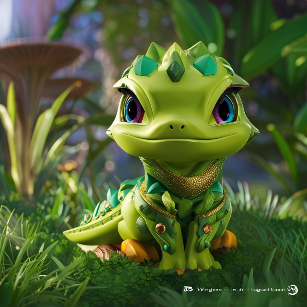 The Dahlia has big cute eyes