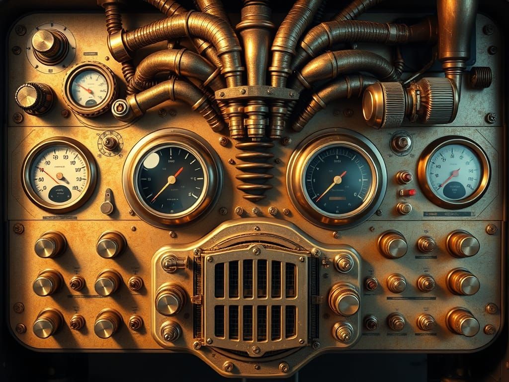 🥈mechanical console