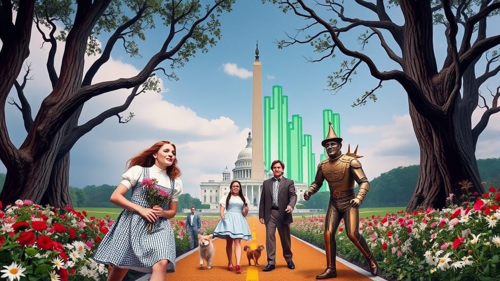 The Wizard of Oz Turns 86 in a Futuristic Cityscape