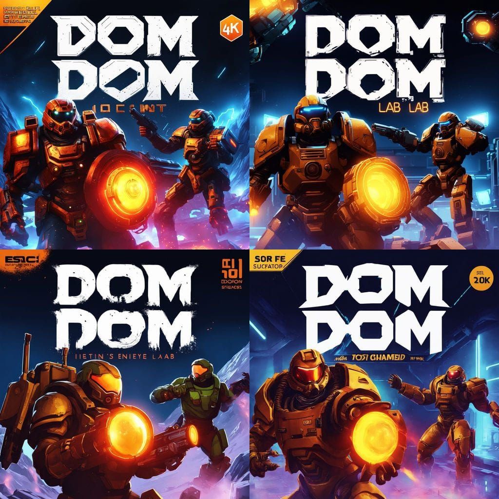 Doom and Portal 2 Crossover Image