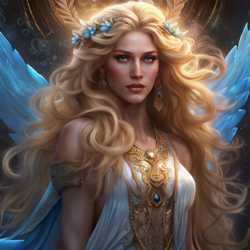 Aphrodite: Goddess of Beauty in Dark Fantasy Art