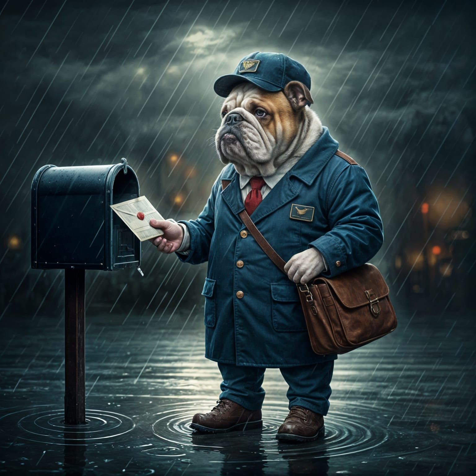 The grumpy mailman
