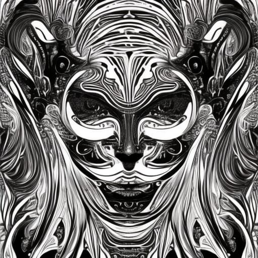 Abstract Luminous Kinetic Opulence: Hyperdetailed AI Art