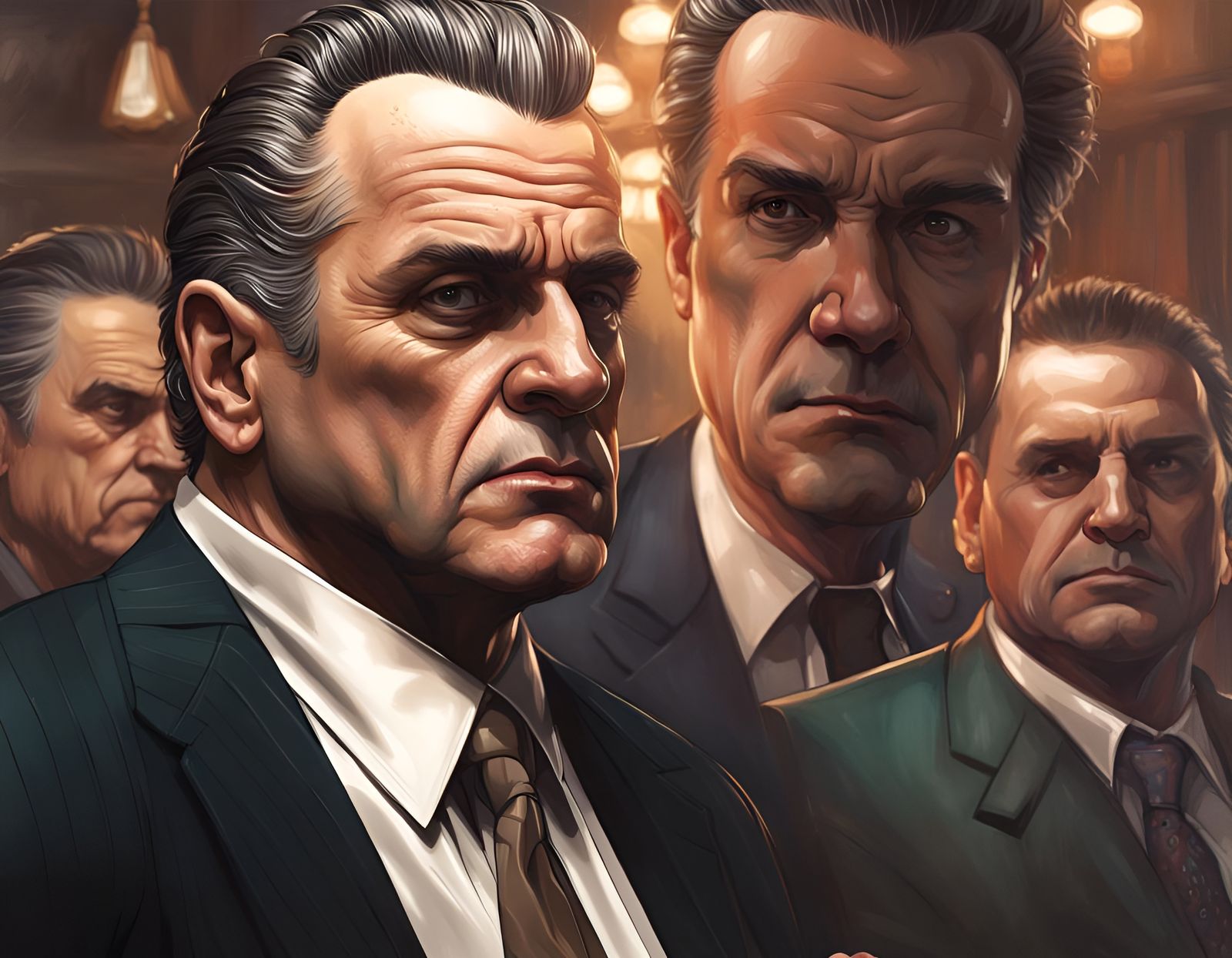 Paulie Walnuts Portrait in Artgerm Style