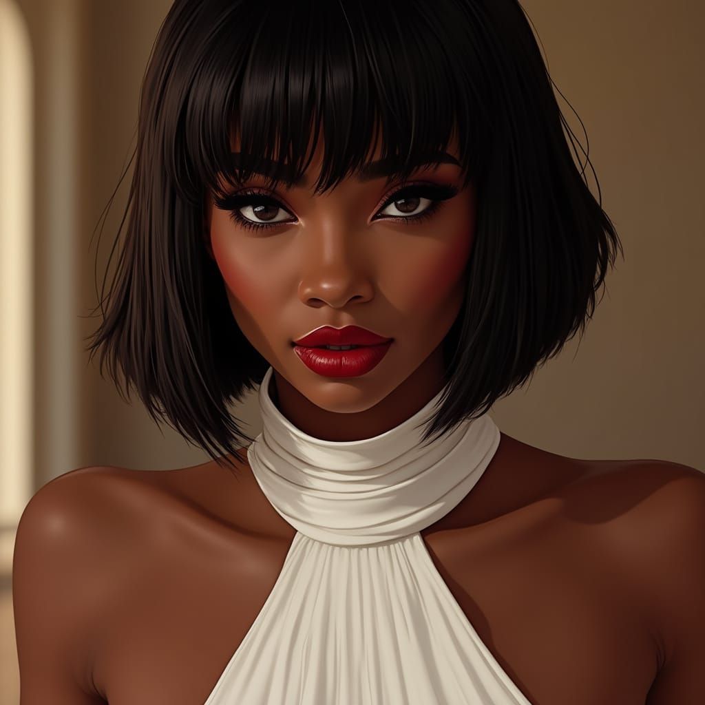 Keke Palmer as Warrior Goddess in Vogue Style